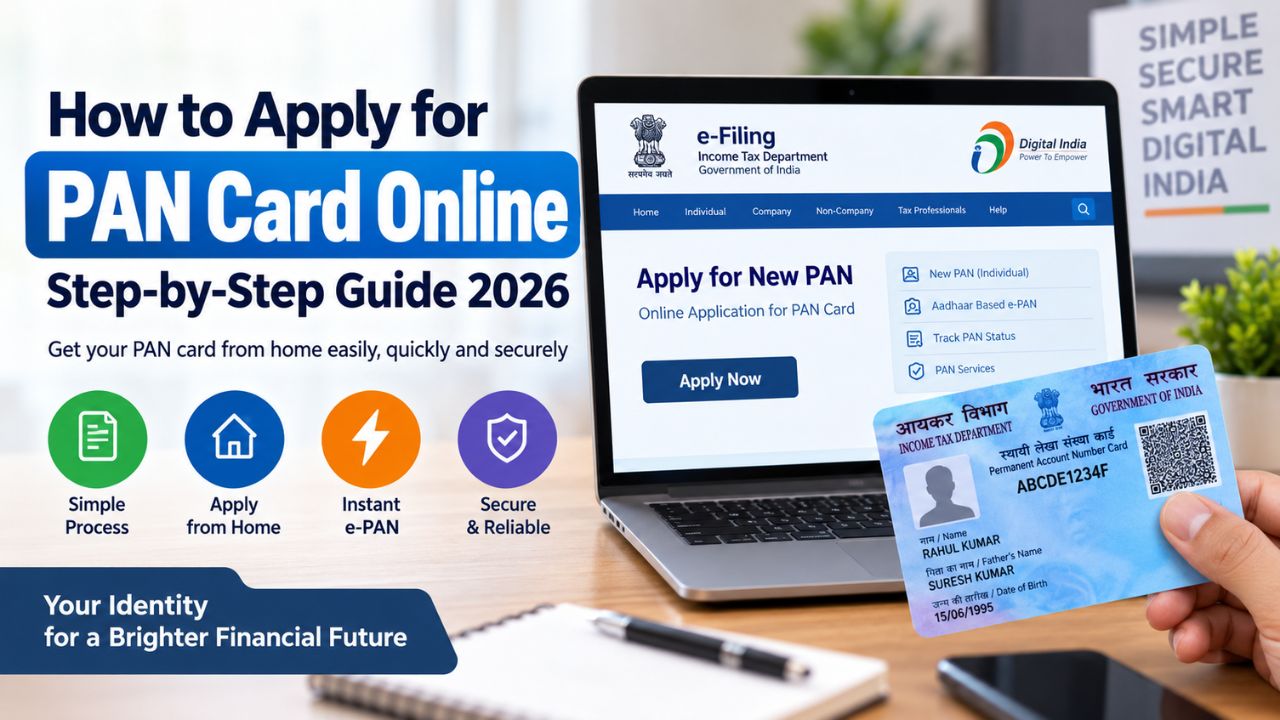 How to Apply for PAN Card Online in 2026